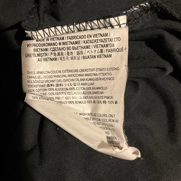 Vans Black Graphic Crop Top Size XSmall - Picture 5 of 6